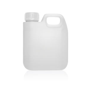 1 litre jerry can with a white cap